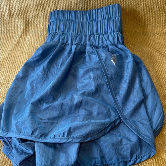 Women's FP Movement Blue/Aqua Shorts - Picture 2 of 3